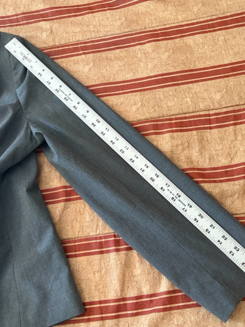 Ann Taylor Factory Gray Blazer Size 16 - Picture 7 of 8